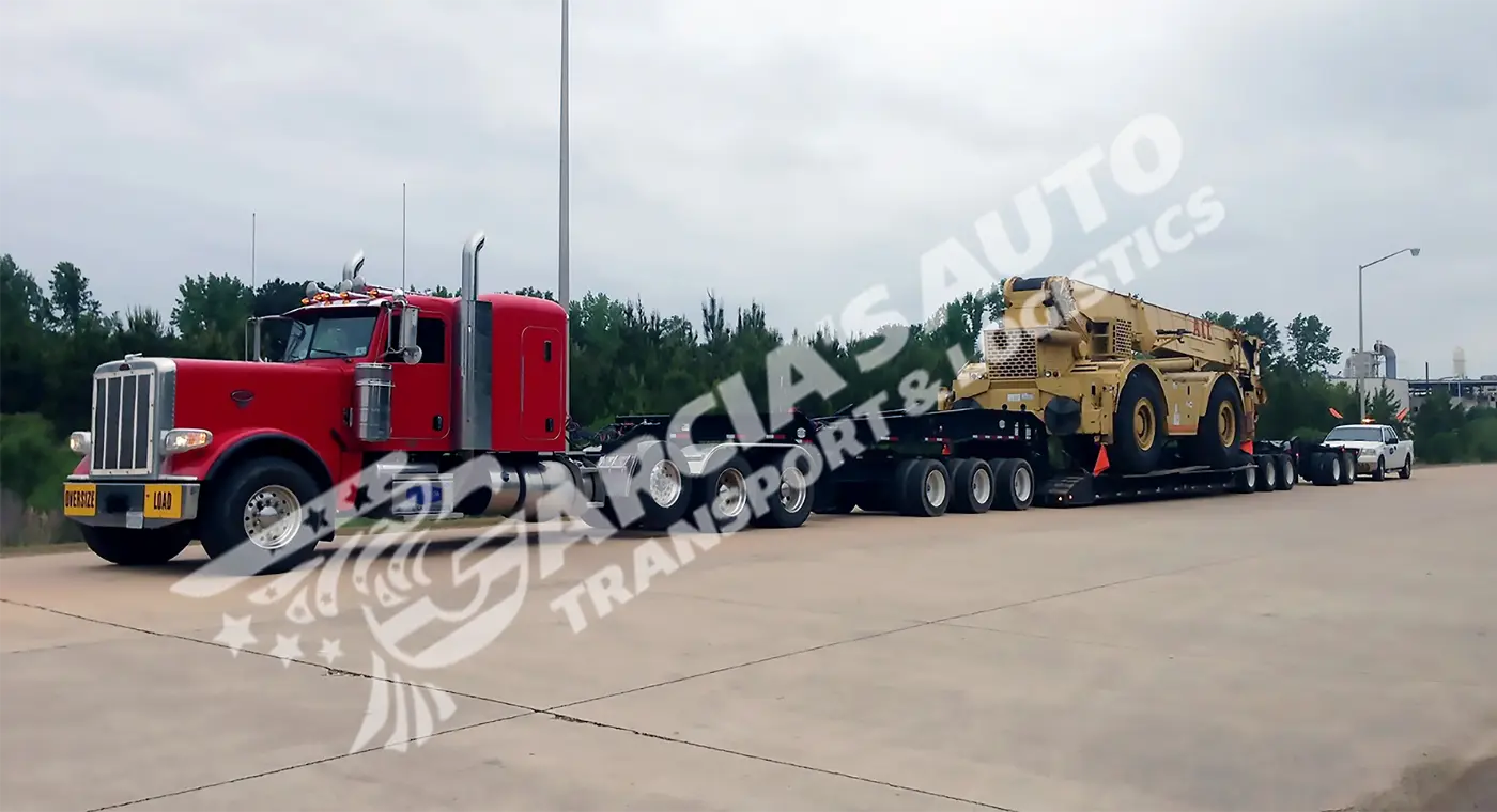 heavy equipment shipping
